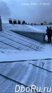 Чистка крыш от снега и наледи