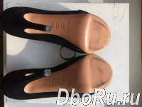 Туфли casadei италия новые размер 39 замшевые черные платформа сваровски стразы swarovski