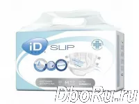 Подгузники памперсы для взрослых iD SLIP Basic Ultra, размер М, 30 штук в упаковке
